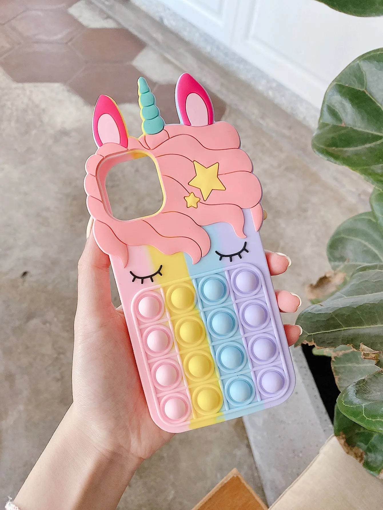 Push Pop Bubble Fidget Phone Case