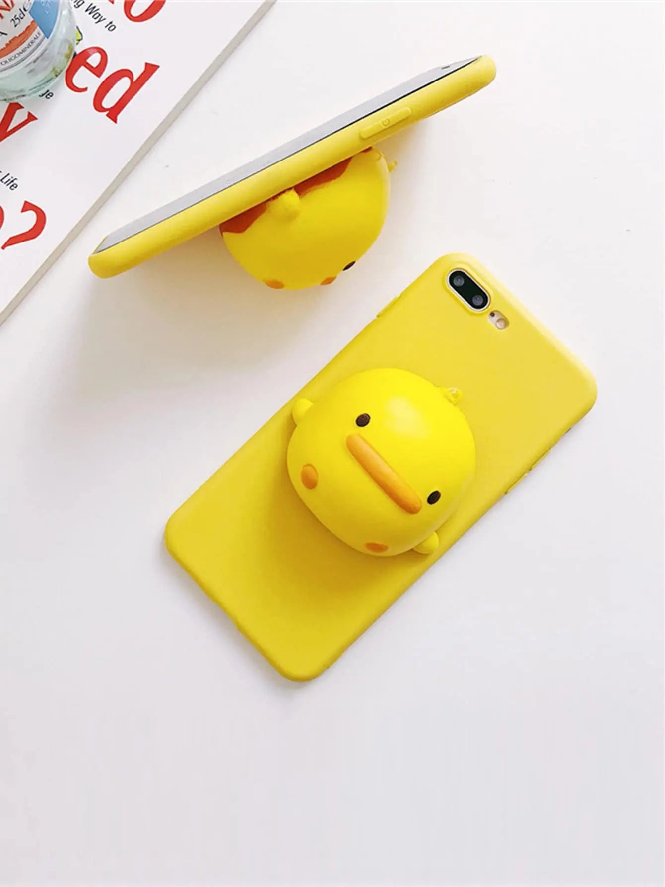 3D Chicken Decor Phone Case