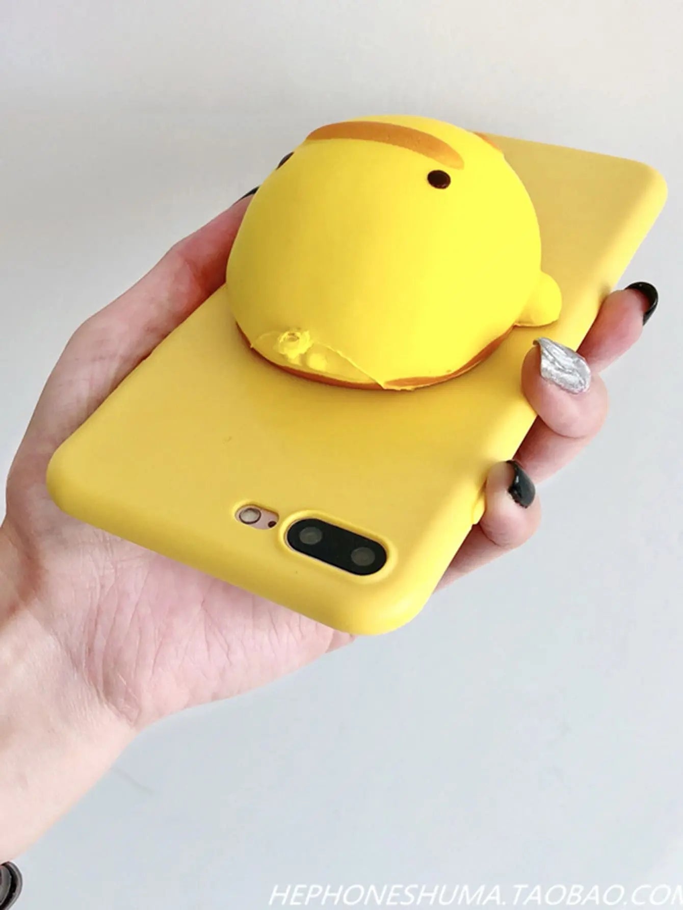 3D Chicken Decor Phone Case