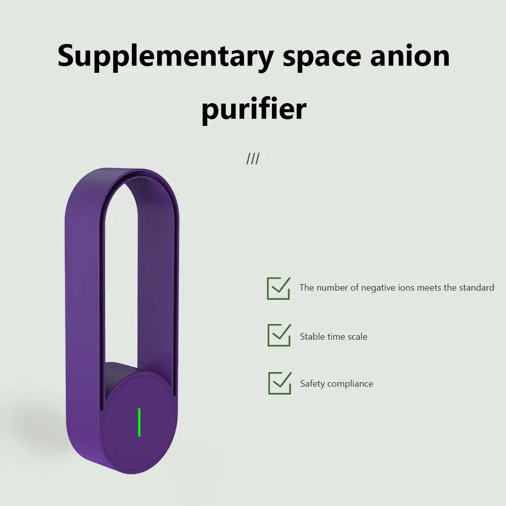 USB Negative Ion Air Purifier Toilet Anion Purification
