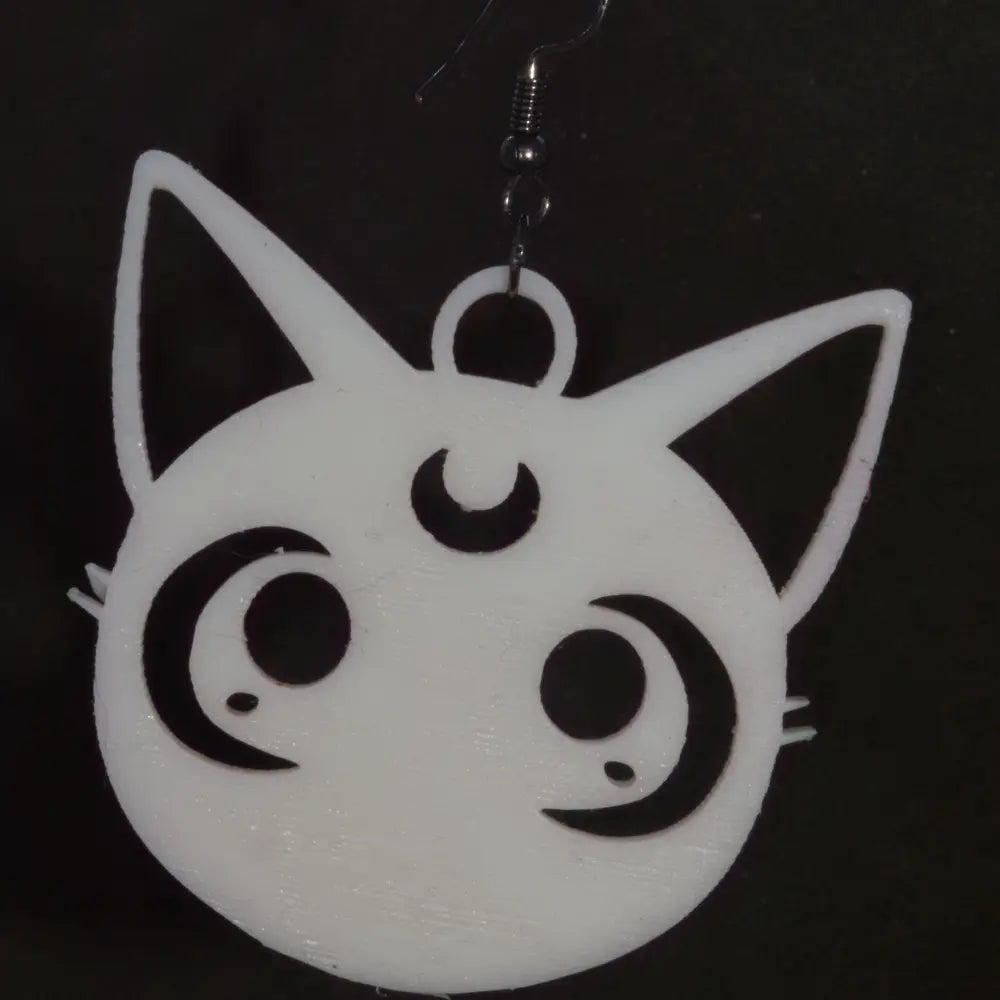 Sailor-moon kitty earrings