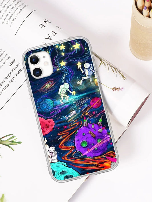 Astronaut Print iPhone Case