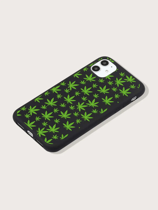 Maple Leaf Print Phone Case