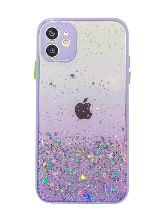 Sequin Decor Ombre Phone Case