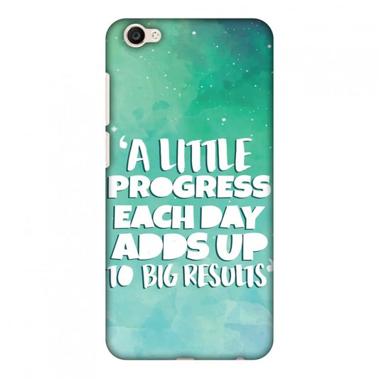 A Little Progress Each Day.. Slim Hard Shell Case For Vivo Y67