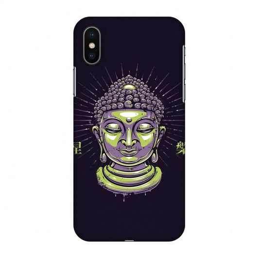 Almighty Buddha Slim Hard Shell Case For Apple iPhone X